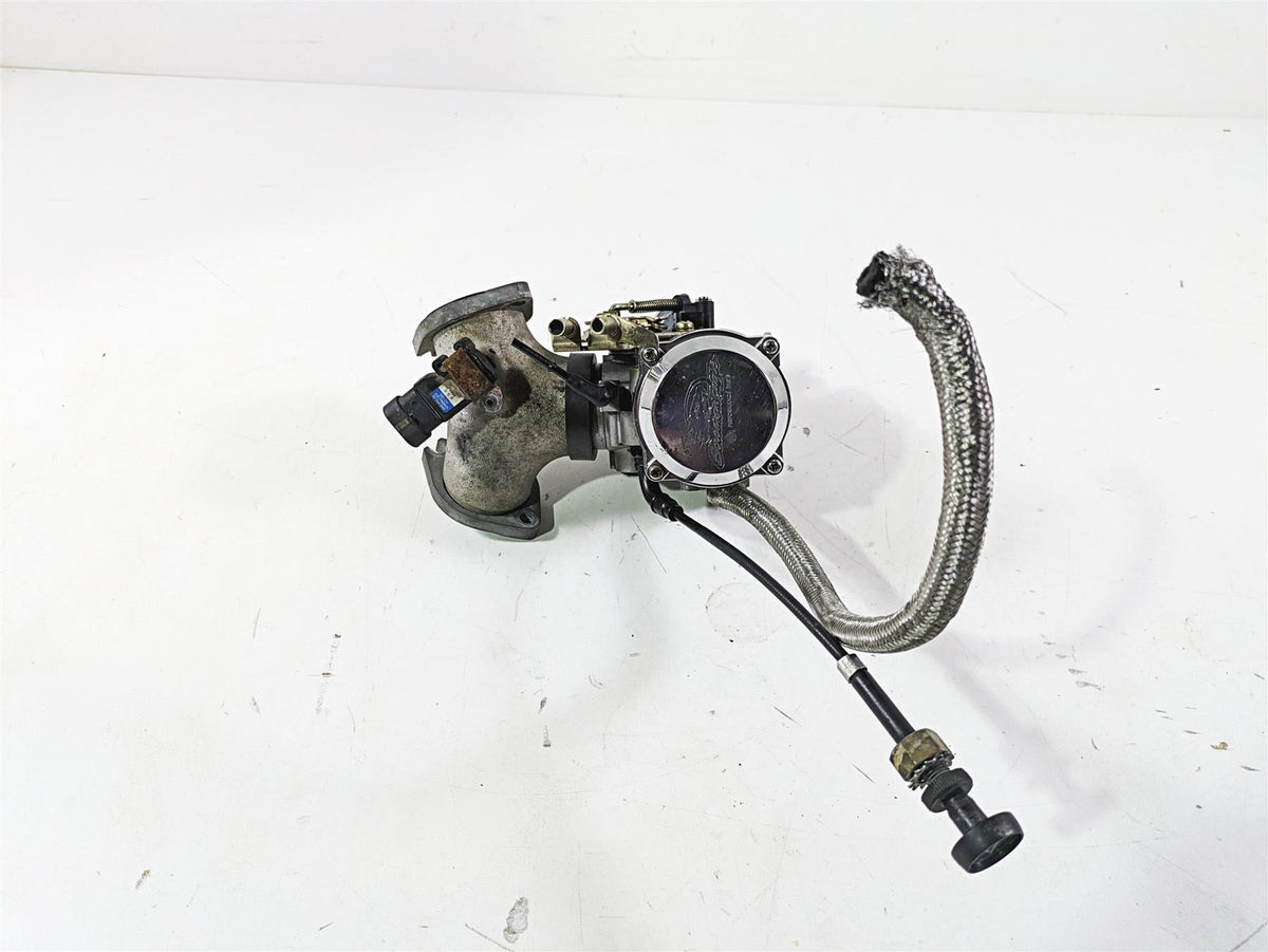 2003 Harley Dyna FXDL Low Rider 100TH Carburetor Carb & Intake 27421-99C {{ shop.shopifyCountryName }} - Mototech271