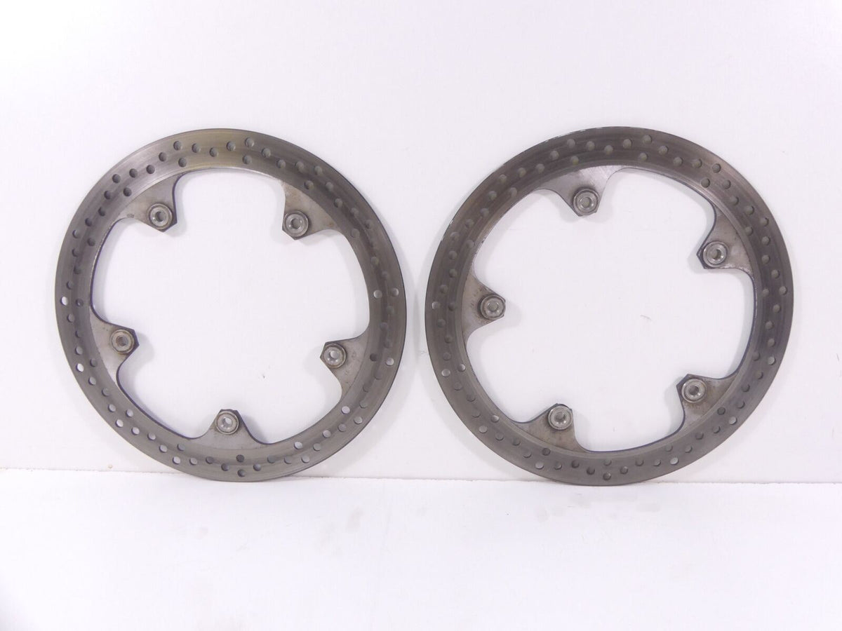 2008 BMW R1200R K27 Front Brake Disc Rotor Set 34117701459 {{ shop.shopifyCountryName }} - Mototech271