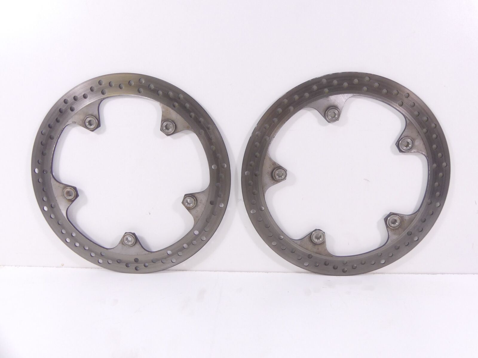 2008 BMW R1200R K27 Front Brake Disc Rotor Set 34117701459 {{ shop.shopifyCountryName }} - Mototech271