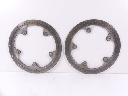 2008 BMW R1200R K27 Front Brake Disc Rotor Set 34117701459 {{ shop.shopifyCountryName }} - Mototech271
