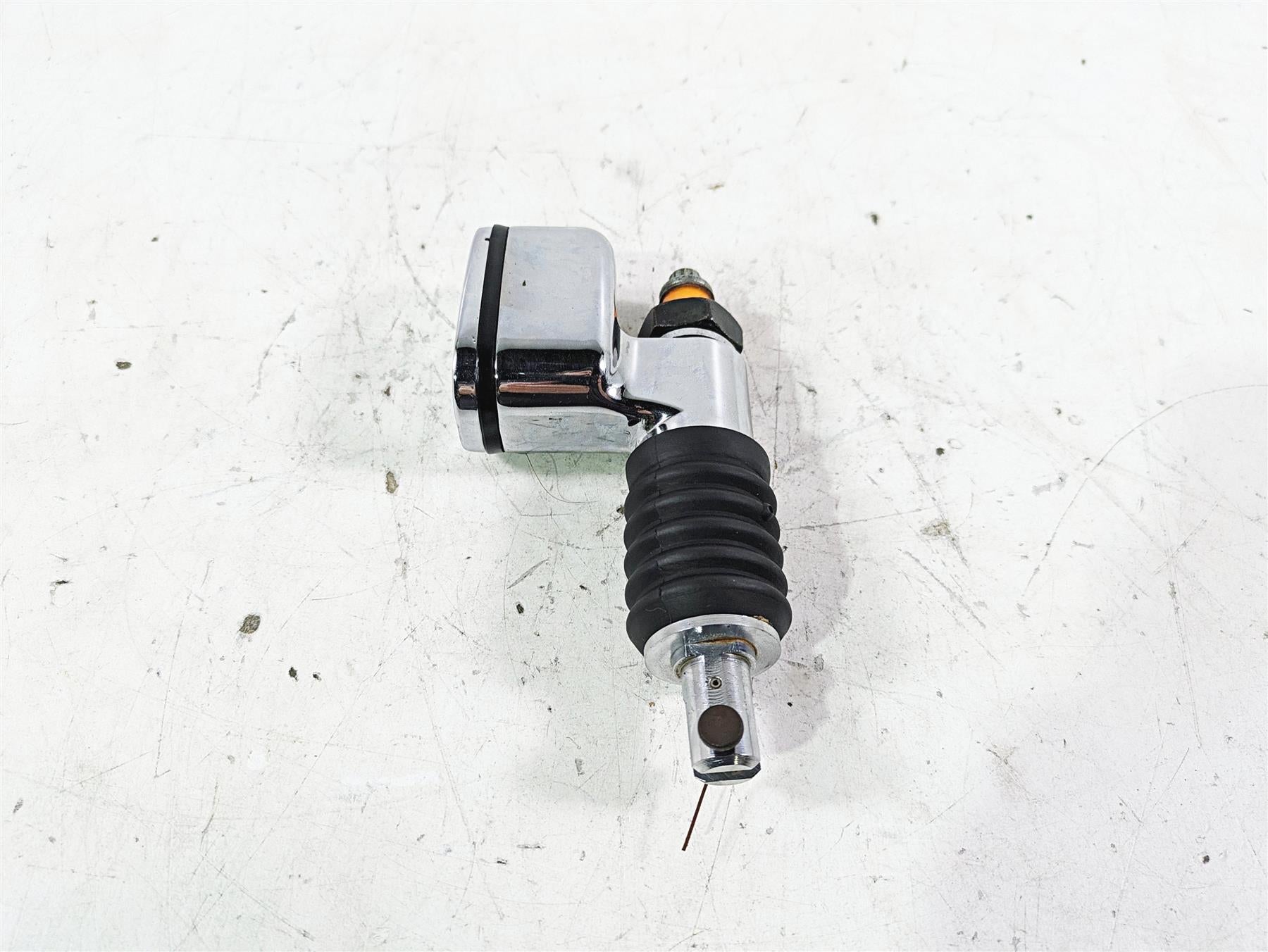 2002 Harley FLSTC Softail Heritage Chrome Rear Brake Master Cylinder 41755-99 {{ shop.shopifyCountryName }} - Mototech271