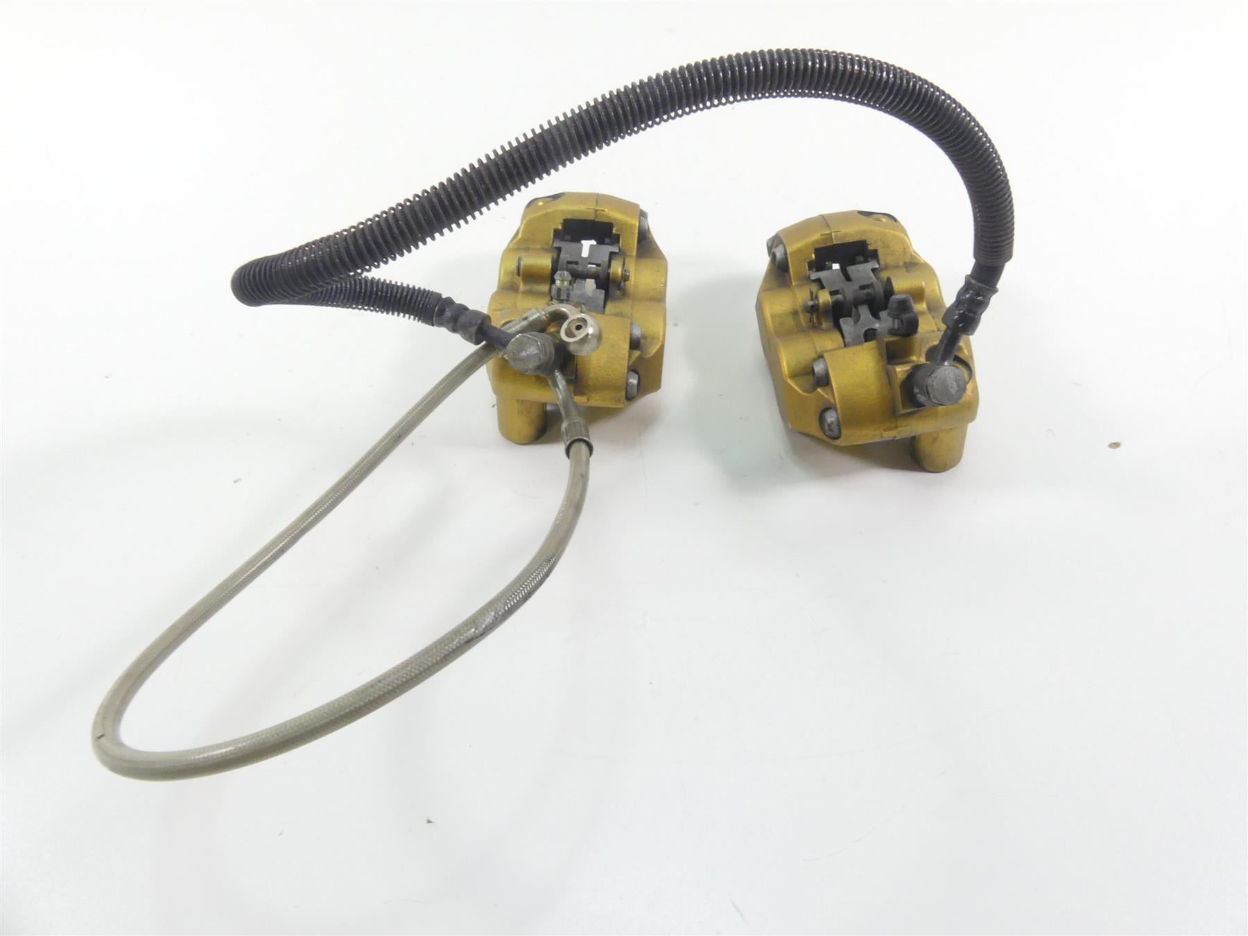 2006 Triumph Daytona 675 Front Nissin 108mm Brake Caliper Set T2021220 T2021230 {{ shop.shopifyCountryName }} - Mototech271