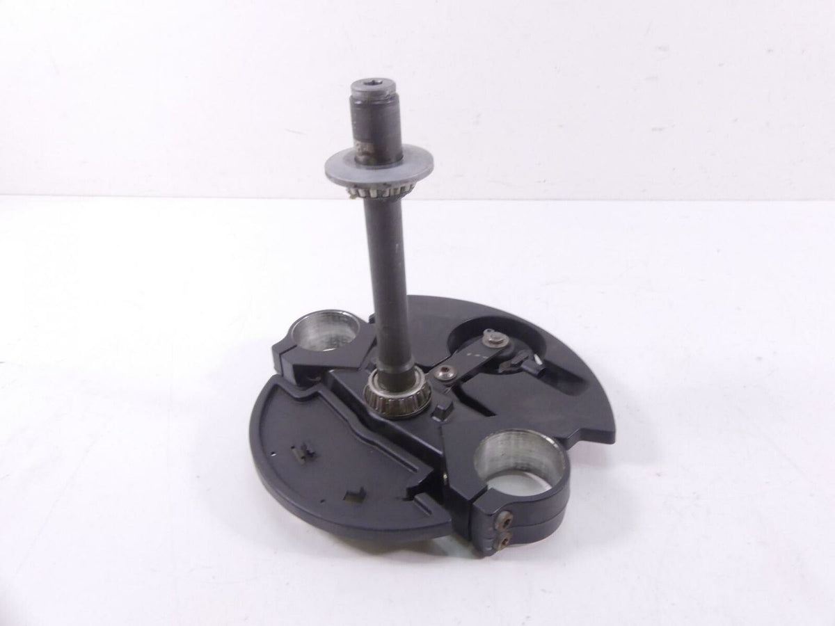 2010 BMW F800GS K72 Lower Triple Tree Steering Yoke 57mm + Cover 31427698362 {{ shop.shopifyCountryName }} - Mototech271