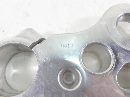 2013 Harley FXDWG Dyna Wide Glide Upper Triple Tree Steering Clamp 49mm 46700-08 {{ shop.shopifyCountryName }} - Mototech271