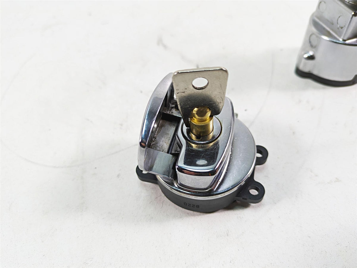 2009 Harley FXDC Dyna Super Glide Custom Ignition Switch Key Lock Set 71430-06B {{ shop.shopifyCountryName }} - Mototech271