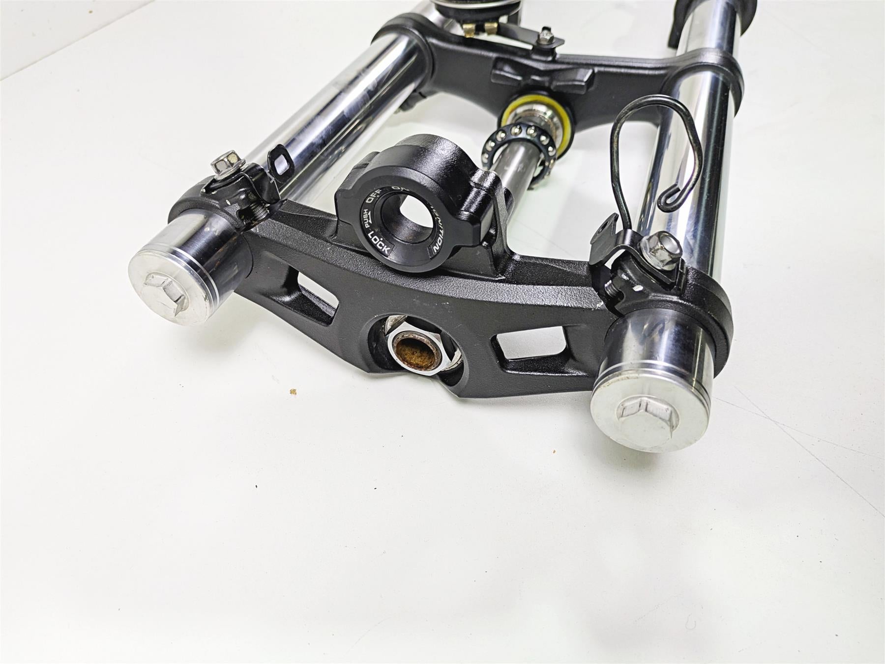 2016 Honda CBR650 F Front Fork Leg & Triple Tree Set 51500-MJE-315 {{ shop.shopifyCountryName }} - Mototech271
