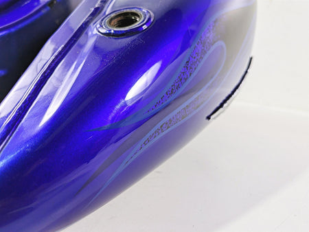 2011 Harley Touring FLHTCUSE CVO E-Glide Fuel Petrol Gas Tank Blue 61000006 {{ shop.shopifyCountryName }} - Mototech271