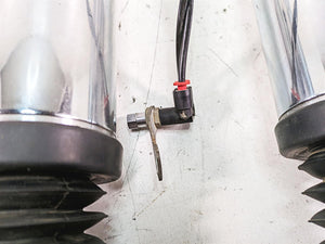2008 Harley FLHTCU Electra Glide Rear Chrome Air Shock Damper 12" Set | Mototech271