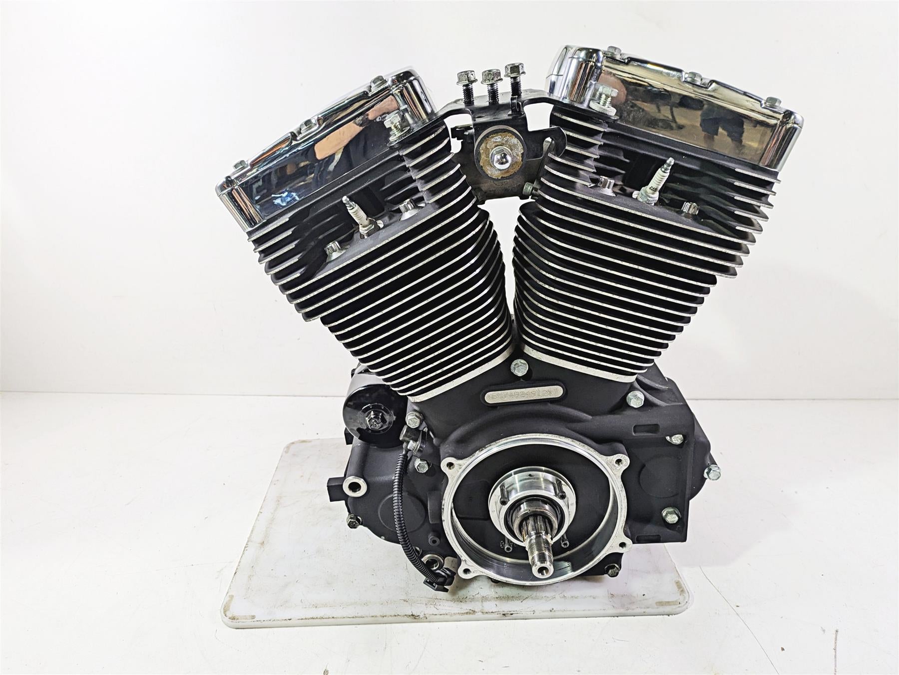 2004 Harley Softail FLSTF Fat Boy Running 88ci B-Engine Motor 40k Video 16121-04 {{ shop.shopifyCountryName }} - Mototech271