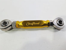 Load image into Gallery viewer, 2014 Harley FXDL Dyna Low Rider Crossthread Adjustable Shift Linkage UP-004-GLD
