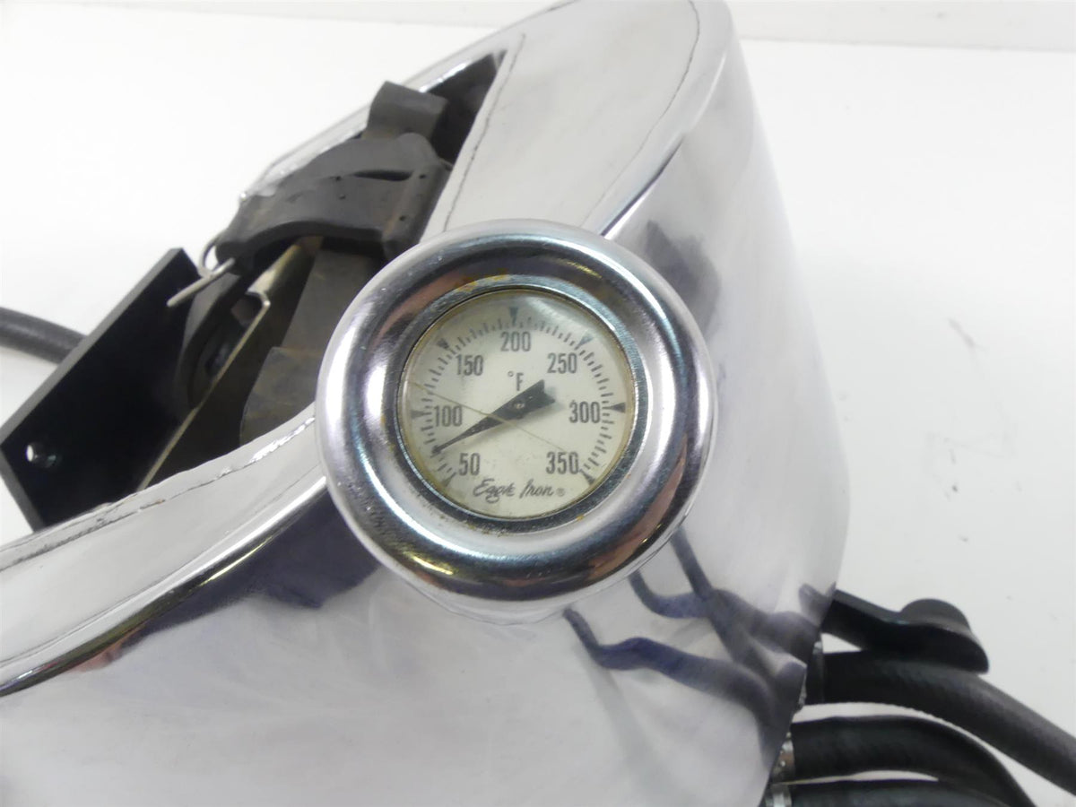 1993 Harley FXSTS Softail Springer Chrome Oil Tank Reservoir + Lines 62498-91 {{ shop.shopifyCountryName }} - Mototech271