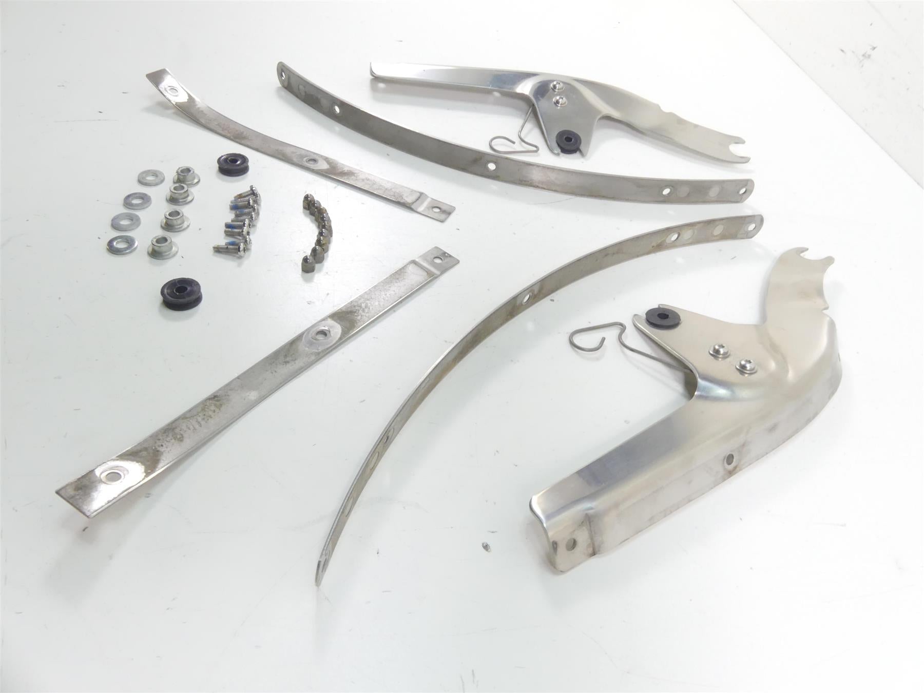 2015 Harley FLD Dyna Switchback Windshield Wind Shield Brackets 57671-12 {{ shop.shopifyCountryName }} - Mototech271