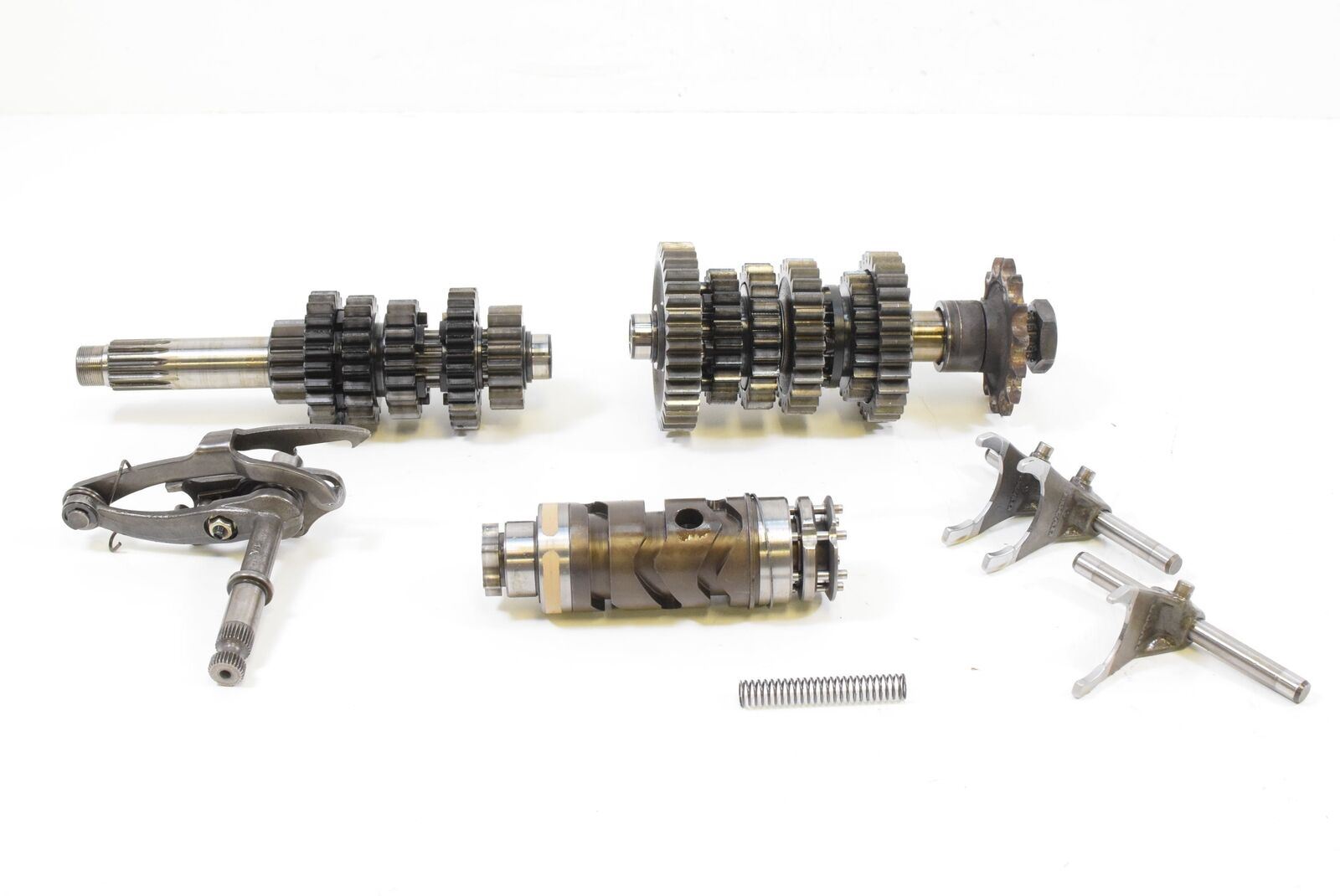 2007 Ducati Monster S4R Complete Transmission Shift Shaft Gears Set 15020871A {{ shop.shopifyCountryName }} - Mototech271