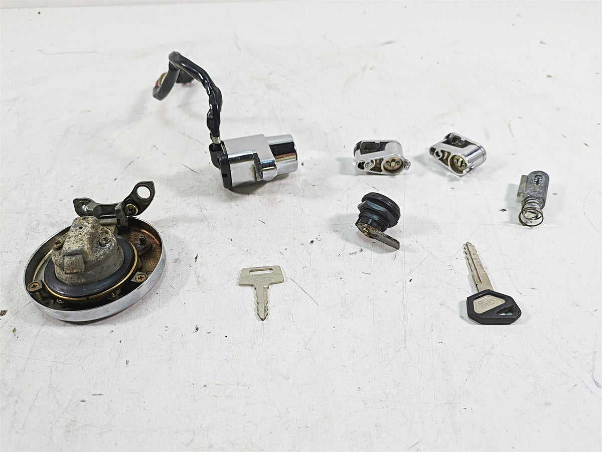 1997 Kawasaki VN1500 Vulcan Ignition Switch Key Lock Tank Cap Set 27045-5001 {{ shop.shopifyCountryName }} - Mototech271