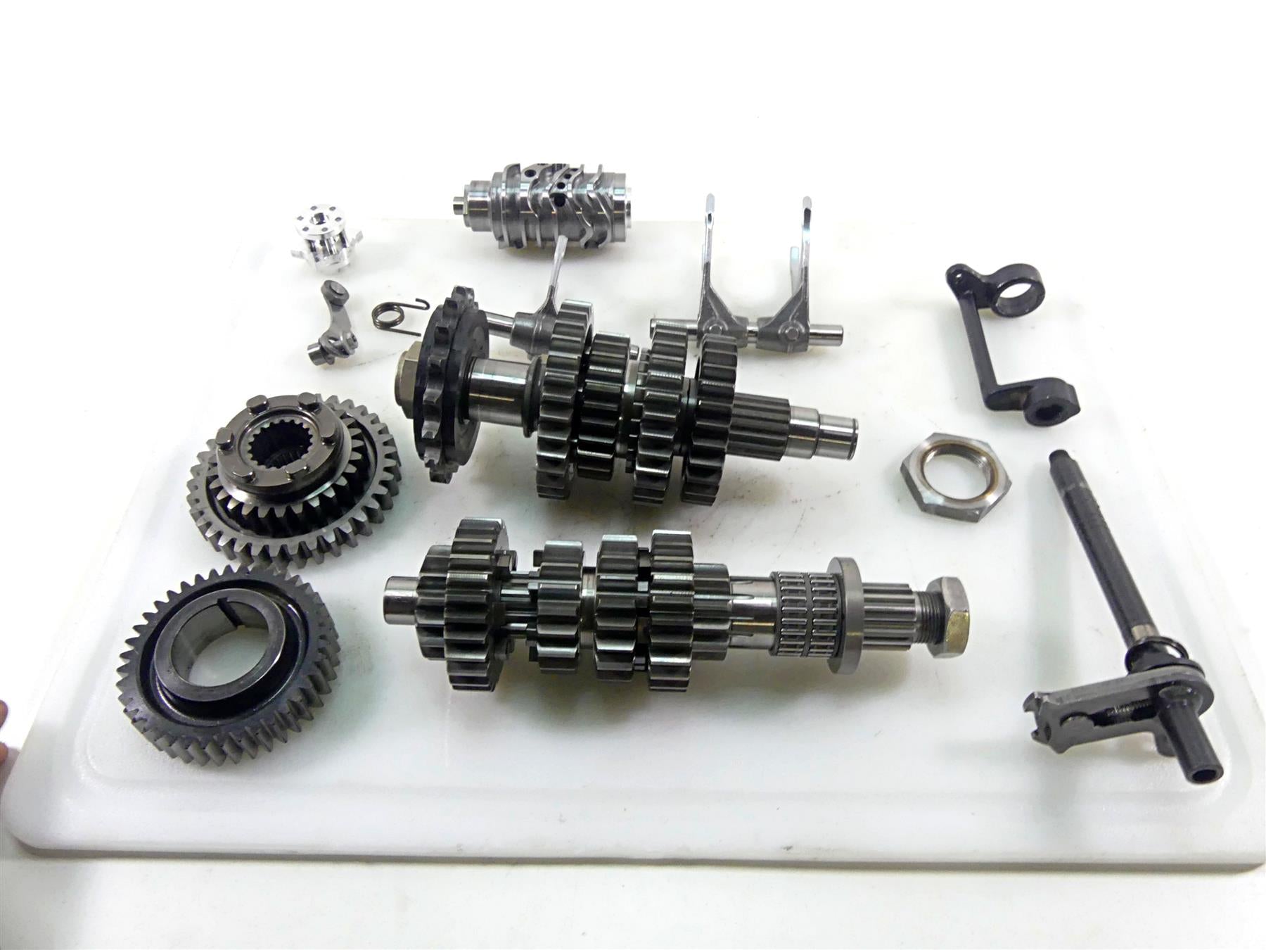 2016 KTM 1290 Super Duke R Transmission Gear Shift Drum Forks Set 60333001000 {{ shop.shopifyCountryName }} - Mototech271