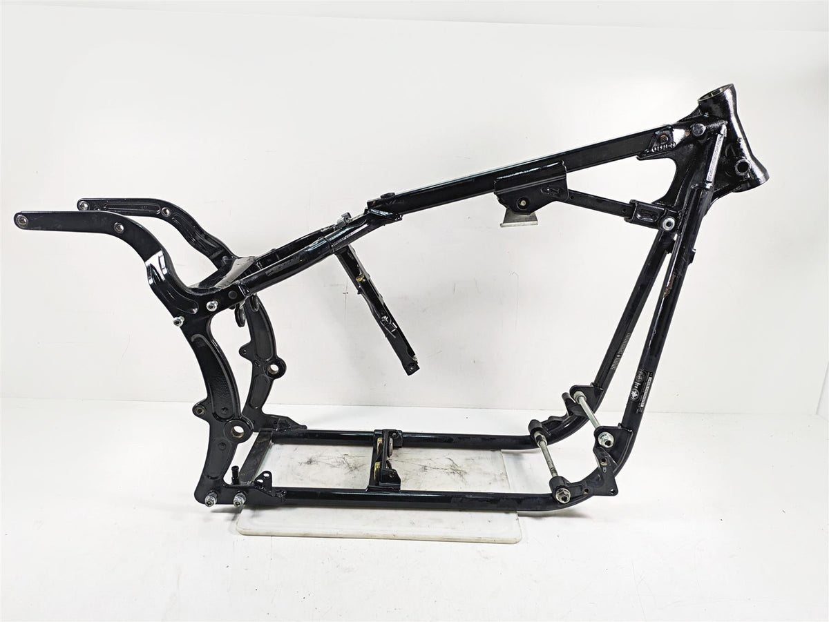 2000 Harley FXSTS Softail Springer Straight Main Frame Chassis With Clean Texas Title 47008-00C {{ shop.shopifyCountryName }} - Mototech271