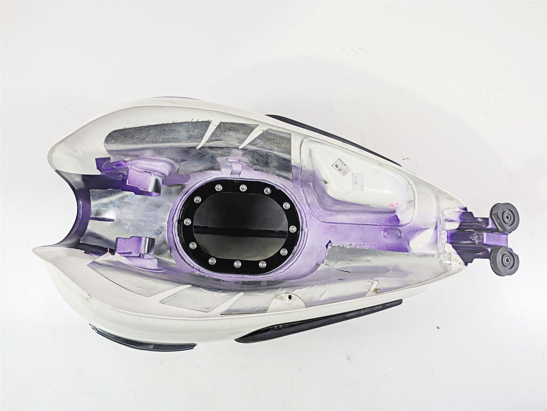 2013 Triumph Bonneville Fuel Petrol Tank Imperial Purple - No Dent T2402239-KF {{ shop.shopifyCountryName }} - Mototech271