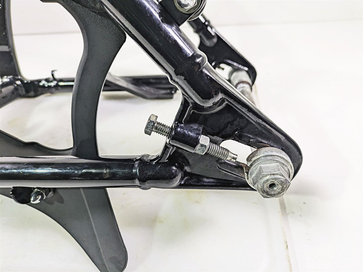 2004 Harley Softail FLSTF Fat Boy Rear Swingarm & Belt Covers 47573-00A {{ shop.shopifyCountryName }} - Mototech271