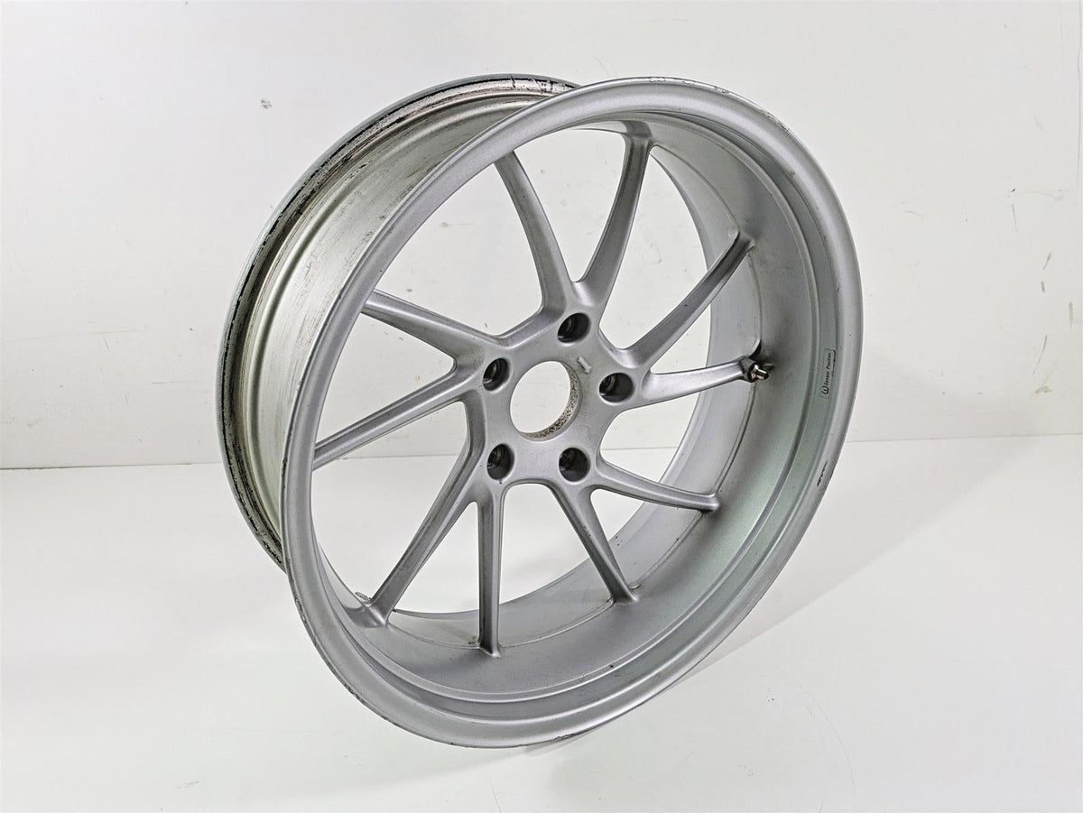 2019 BMW R1250RT K52 Straight Rear Wheel Rim Silver 17x5.5 36317727235 {{ shop.shopifyCountryName }} - Mototech271
