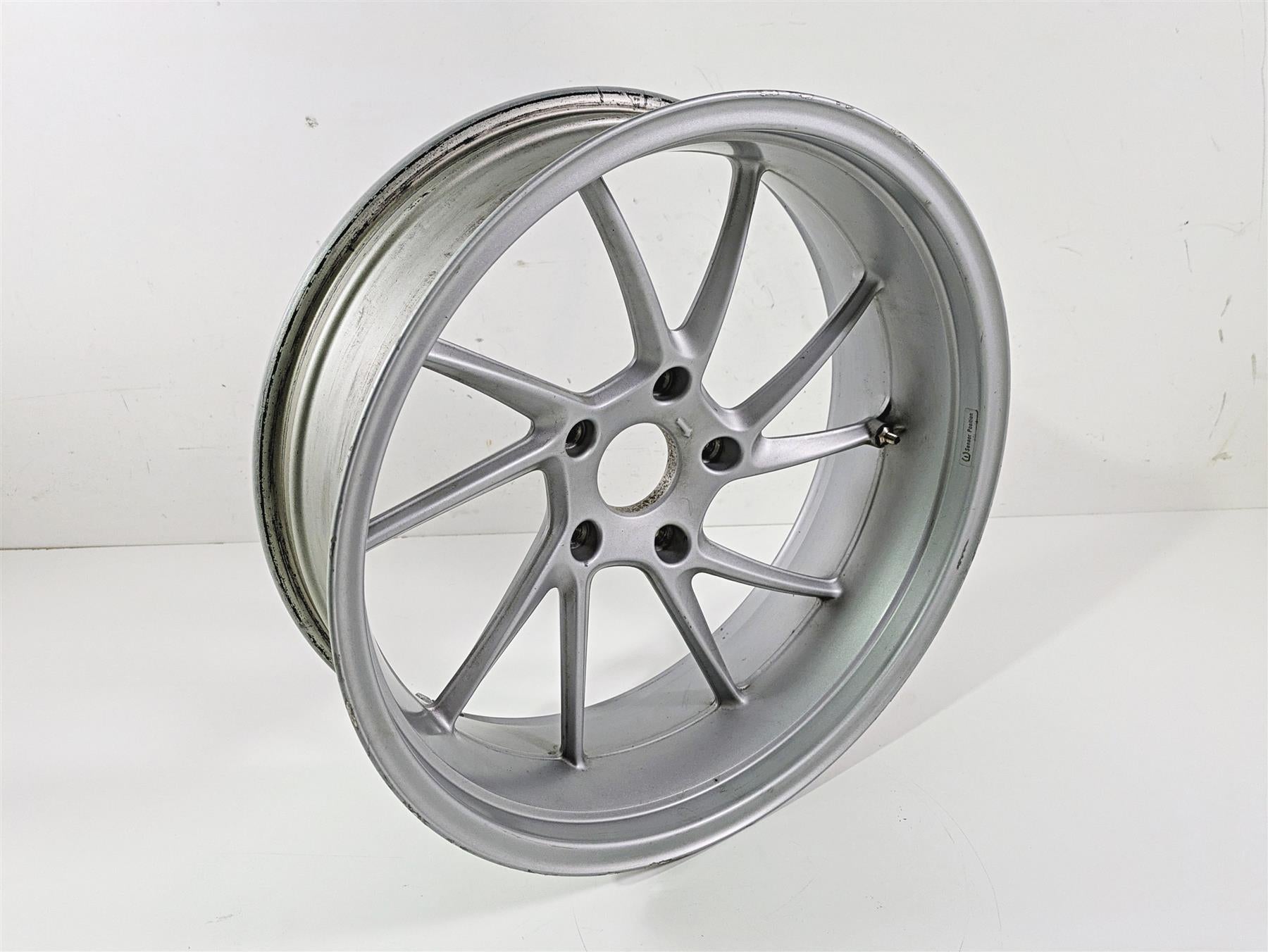 2019 BMW R1250RT K52 Straight Rear Wheel Rim Silver 17x5.5 36317727235 {{ shop.shopifyCountryName }} - Mototech271