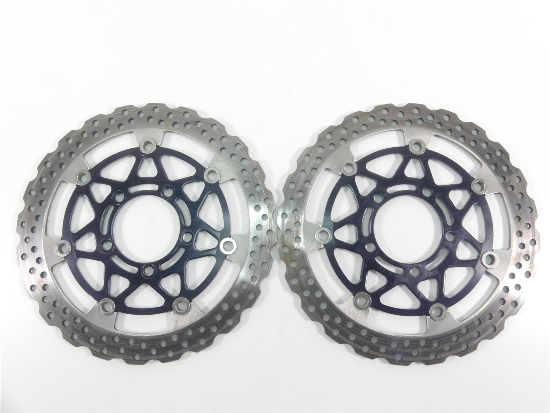 2012 Kawasaki ZX1400 ZX14R Ninja Front Brake Rotor Disc Set
