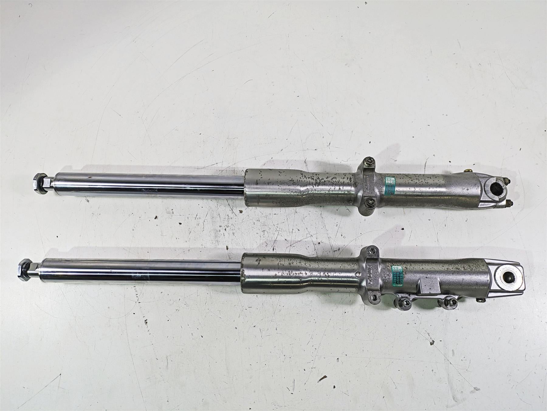 2002 Harley FLSTC Softail Heritage 41mm Front Fork Legs 45915-00 45916-00 {{ shop.shopifyCountryName }} - Mototech271