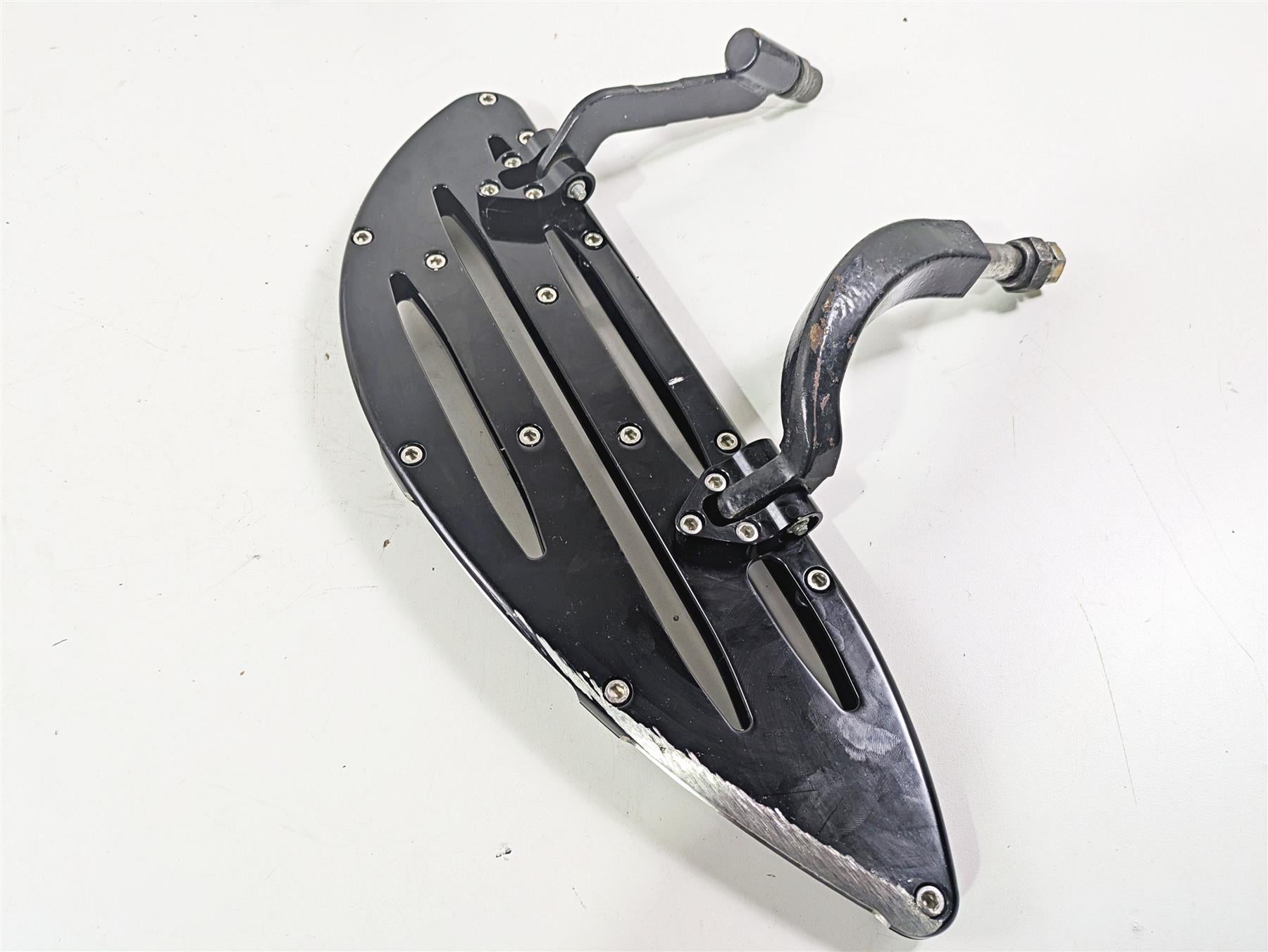 2001 Harley Touring FLHX Street Glide CNC Cut Front Rear Floor Board Pedal Set {{ shop.shopifyCountryName }} - Mototech271