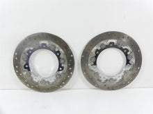 Load image into Gallery viewer, 2010 Harley Touring FLHX Street Glide Front CVO Agitator Brake Disc Set 38102-11
