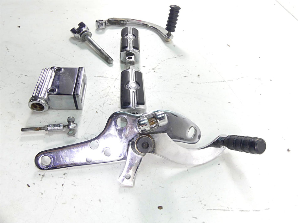 1979 Harley Sportster XLS1000 Roadster Footpeg Rear Master Shifter Brake Pedal {{ shop.shopifyCountryName }} - Mototech271