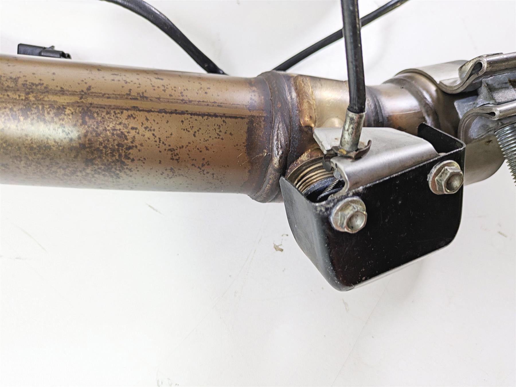 2016 Ducati Monster 1200 S Exhaust Header & Servo Motor 57211632A 59340393A {{ shop.shopifyCountryName }} - Mototech271