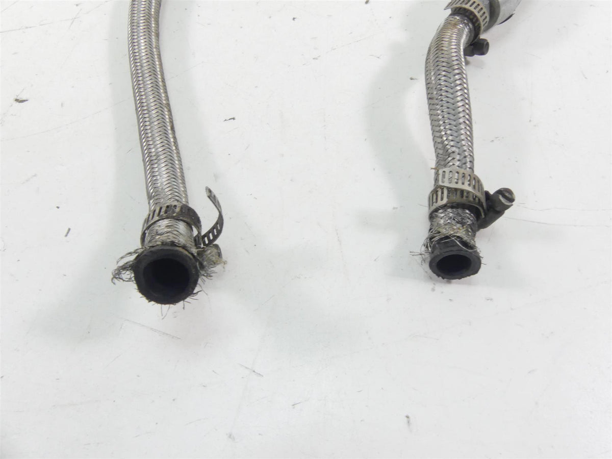 2002 Harley Softail FXSTDI Deuce V-Factor Chrome Billet Oil Cooler + Lines 89000 {{ shop.shopifyCountryName }} - Mototech271