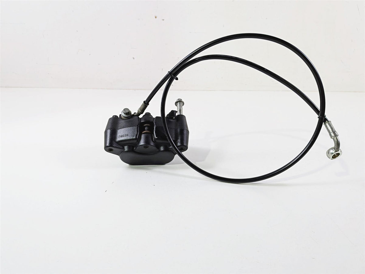 2009 Harley FXCWC Softail Rocker Front Brake Caliper + Line - Read 44464-08 {{ shop.shopifyCountryName }} - Mototech271
