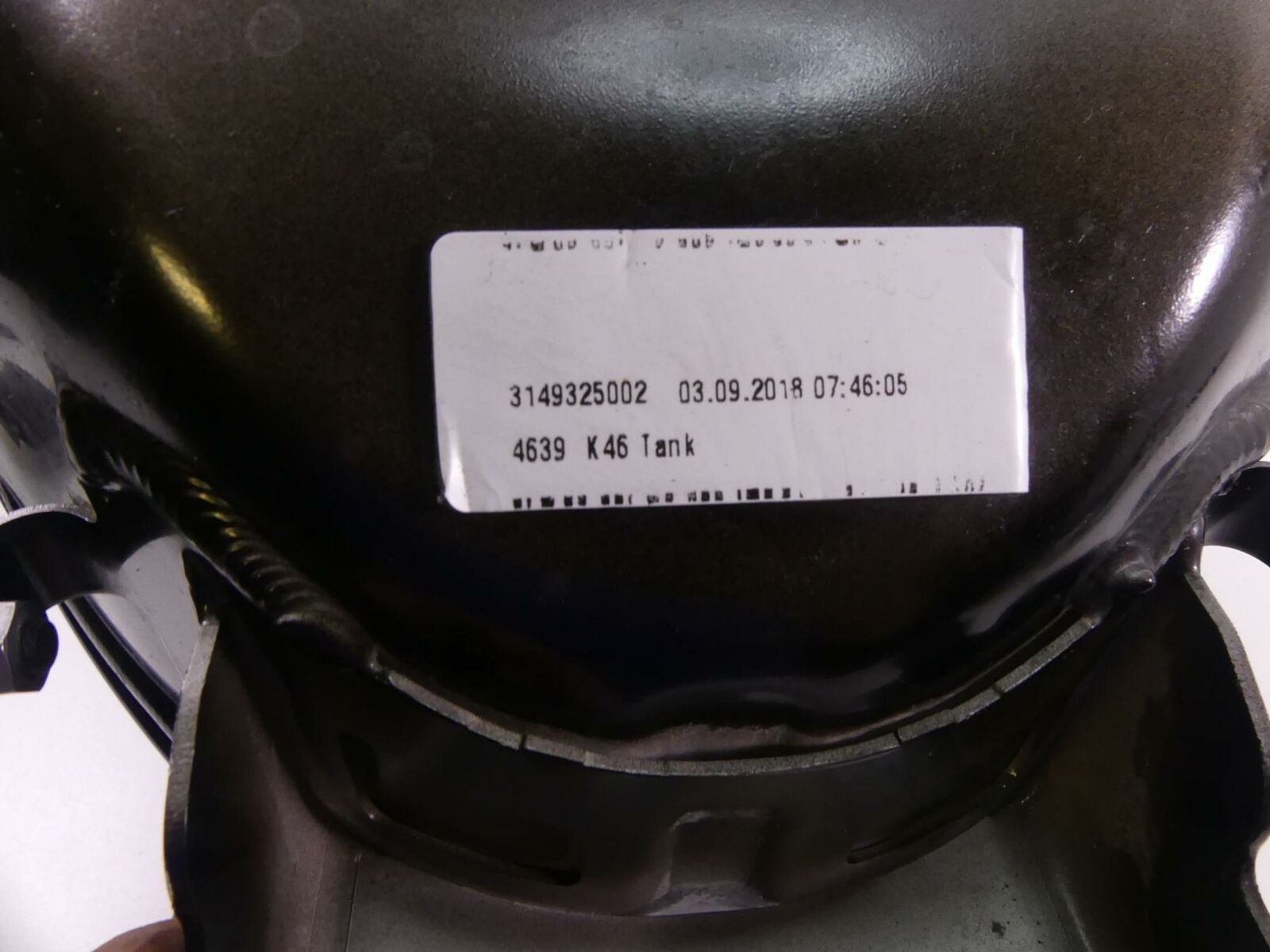 2019 BMW S1000R K47 Black Fuel Gas Petrol Tank -No Dents 3149325002 {{ shop.shopifyCountryName }} - Mototech271