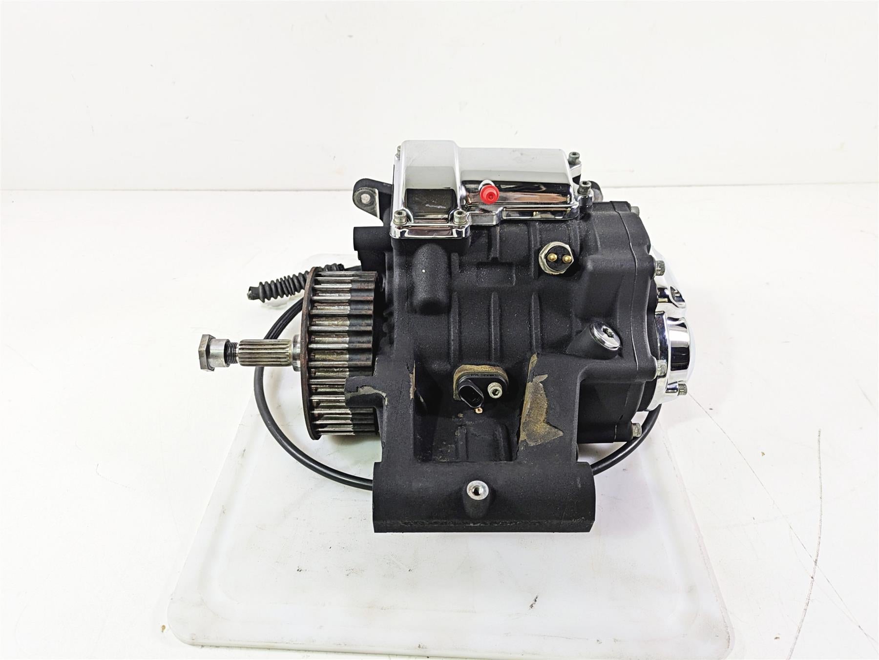2008 Harley FLSTC 105TH Softail Heritage 6-Sp Transmission Gear Box 27k 33030-07 {{ shop.shopifyCountryName }} - Mototech271