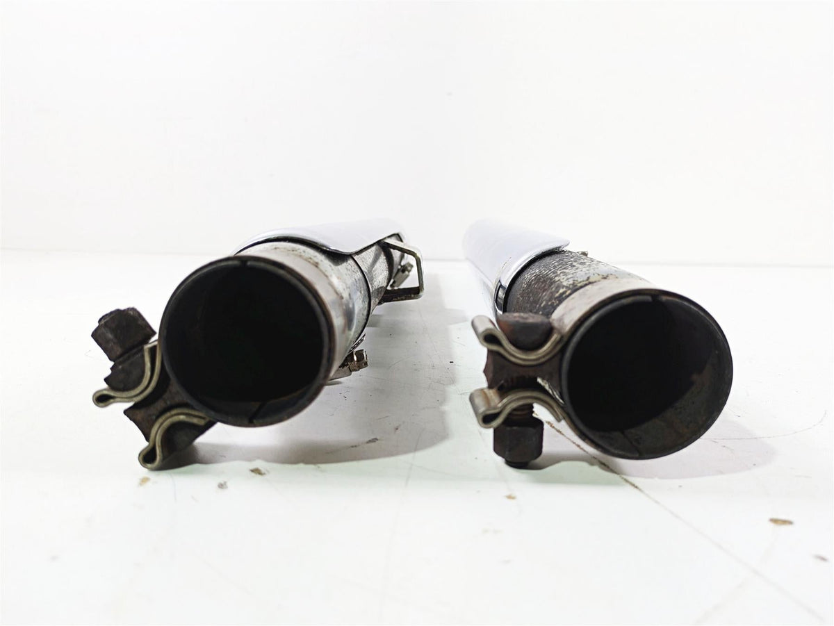 2009 Harley FXCWC Softail Rocker Vance Hines Straightshot Exhaust Mufflers 16831 {{ shop.shopifyCountryName }} - Mototech271