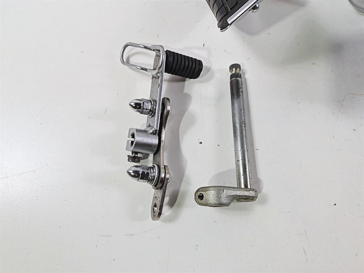 1997 Honda GL1500 CA Valkyrie Front Foot Peg Rest Shifter Set 50625-MZ0-000-Mototech271