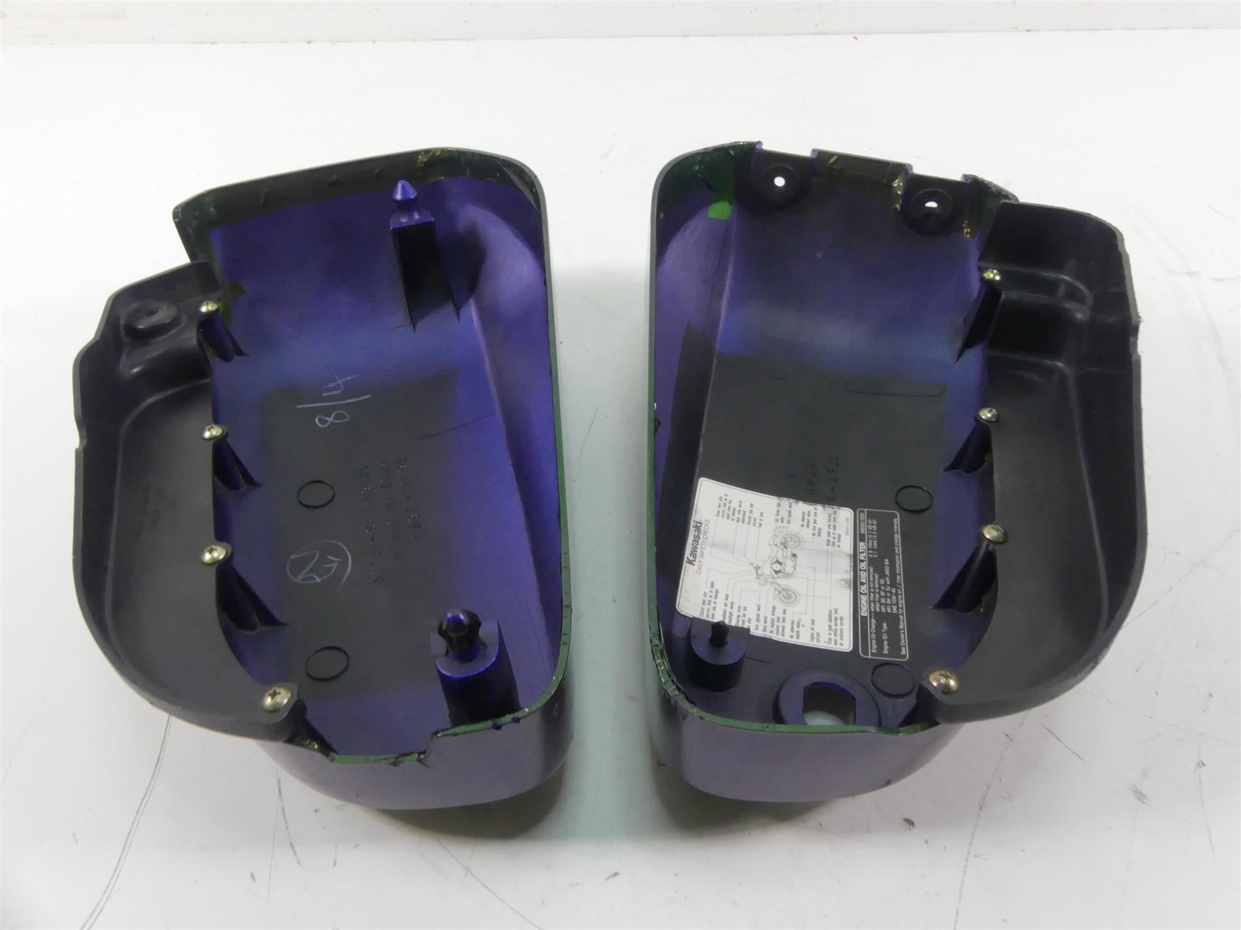 2004 Kawasaki VN1600 Meanstreak Left Right Side Cover Set 36001-1649 36001-1650 {{ shop.shopifyCountryName }} - Mototech271