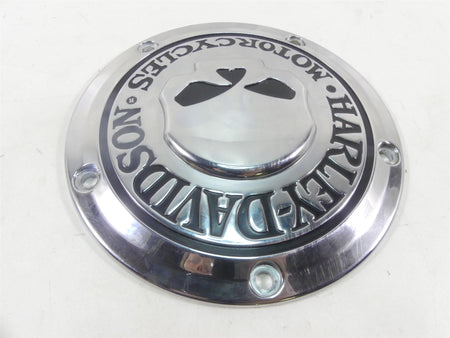 2010 Harley Touring FLHX Street Glide Round Derby Cover Willie G Skull 25441-04 {{ shop.shopifyCountryName }} - Mototech271