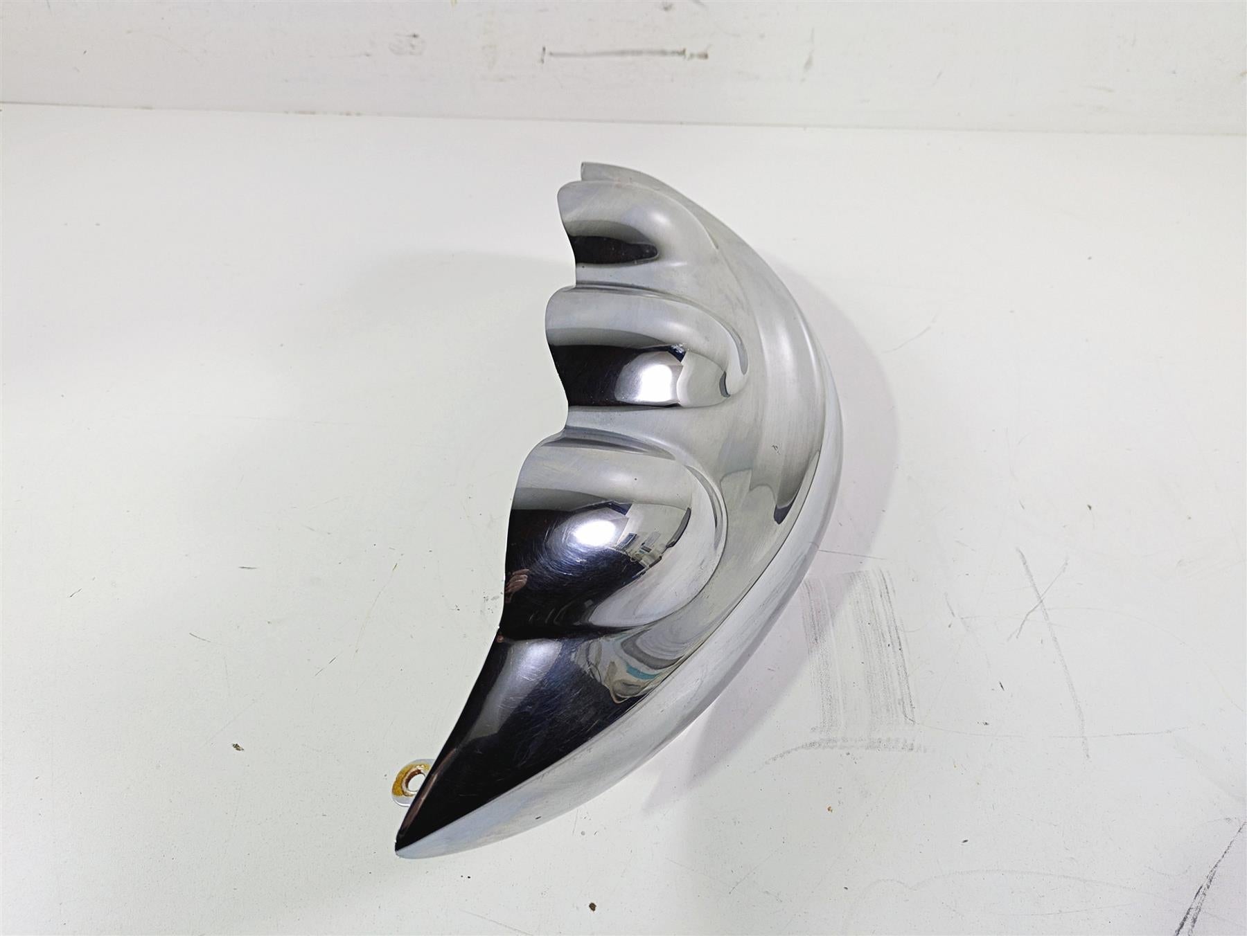 2006 Triumph Rocket 3 Air Inlet Side Chrome Cover Fairing T2202242 {{ shop.shopifyCountryName }} - Mototech271