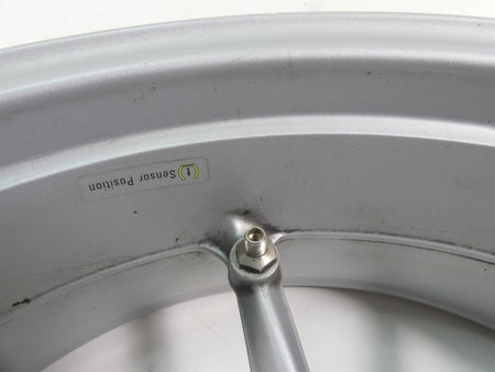 2015 BMW R1200RT K52 Straight Rear Cast Wheel Rim 17x5.5 36317727235 8530614 {{ shop.shopifyCountryName }} - Mototech271