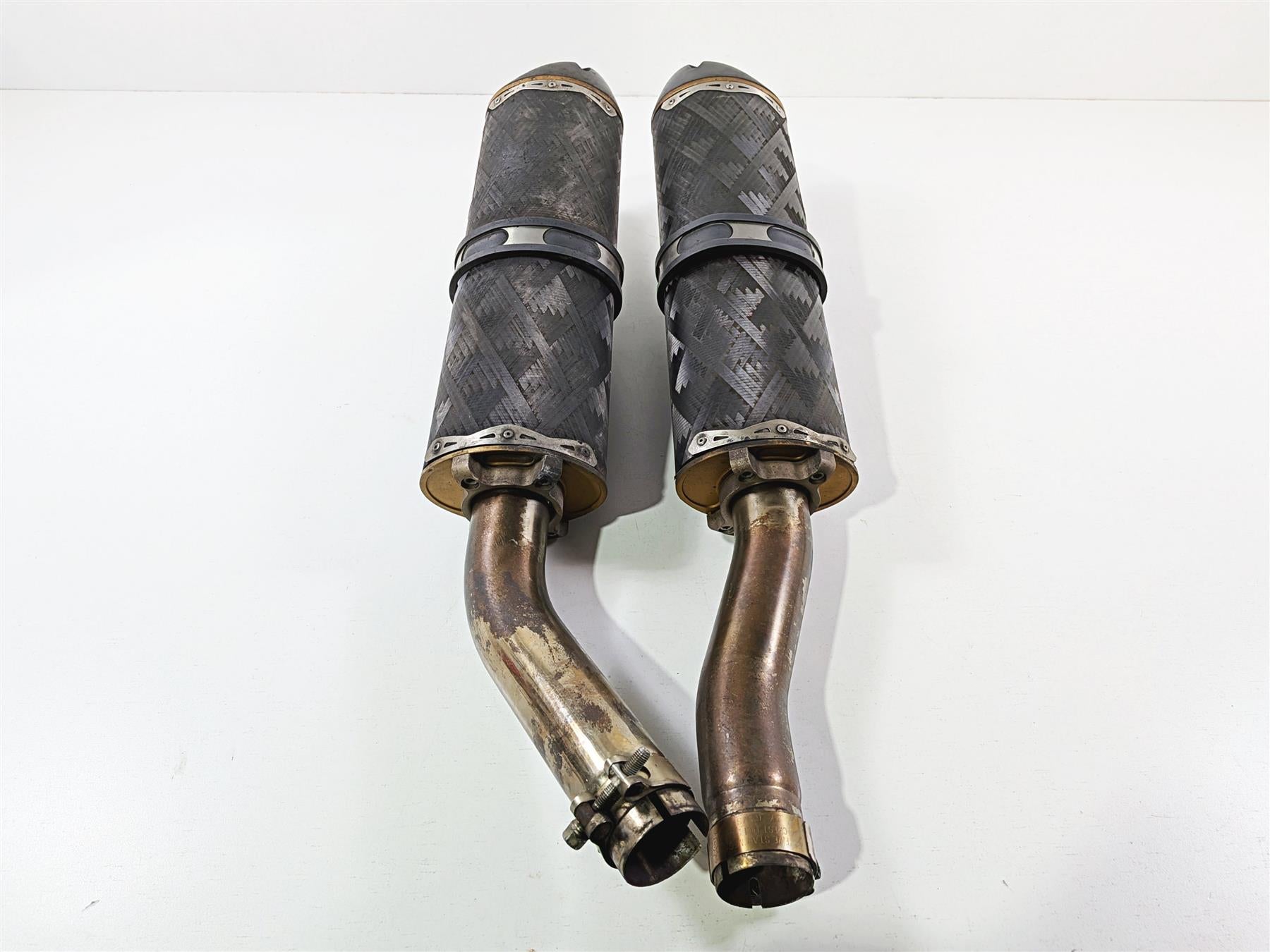 2008 Yamaha YZF R1 RN19 TBR Two Brothers Racing Exhaust Pipe Muffler Set {{ shop.shopifyCountryName }} - Mototech271