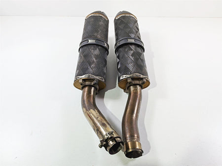 2008 Yamaha YZF R1 RN19 TBR Two Brothers Racing Exhaust Pipe Muffler Set {{ shop.shopifyCountryName }} - Mototech271