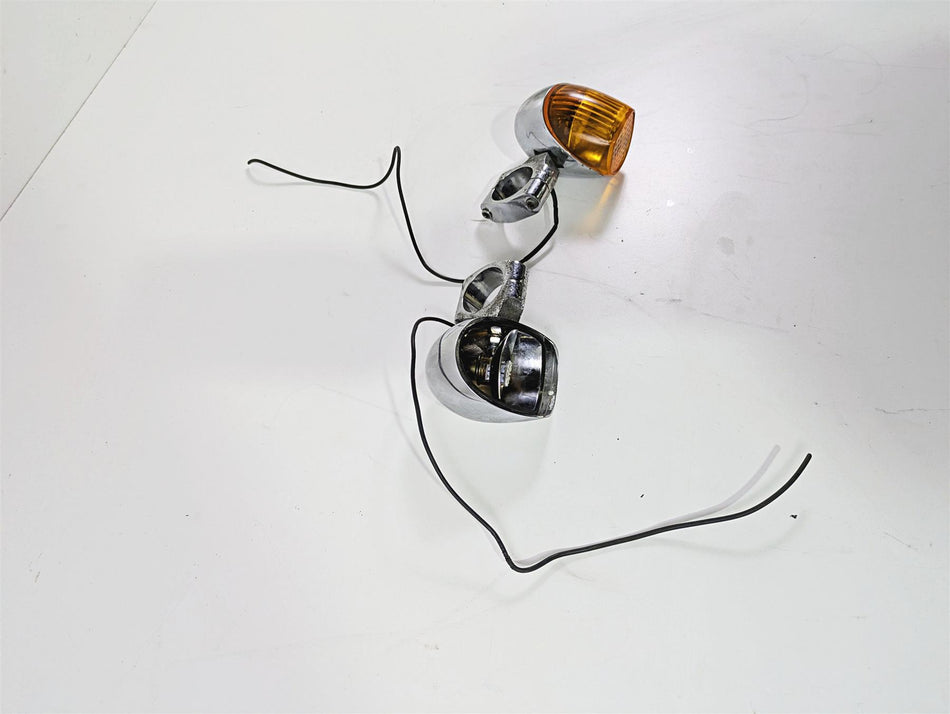 2002 Indian Spirit Deluxe Front Blinker Turn Signal Housing Set 66-039 66-038 {{ shop.shopifyCountryName }} - Mototech271