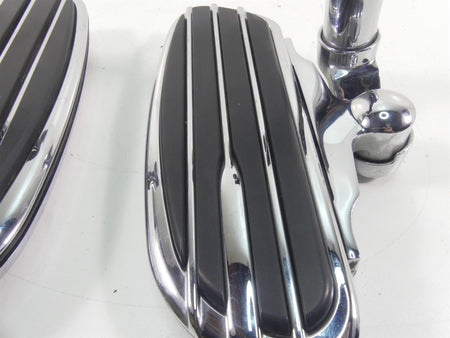 2009 Harley FLHTCU SE4 CVO E-Glide Rear Chrome Passenger Floorboard Set 50700-04 {{ shop.shopifyCountryName }} - Mototech271
