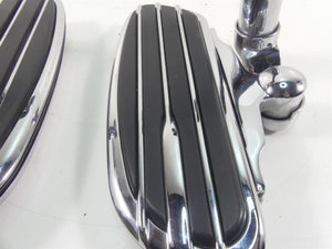 2009 Harley FLHTCU SE4 CVO E-Glide Rear Chrome Passenger Floorboard Set 50700-04 | Mototech271