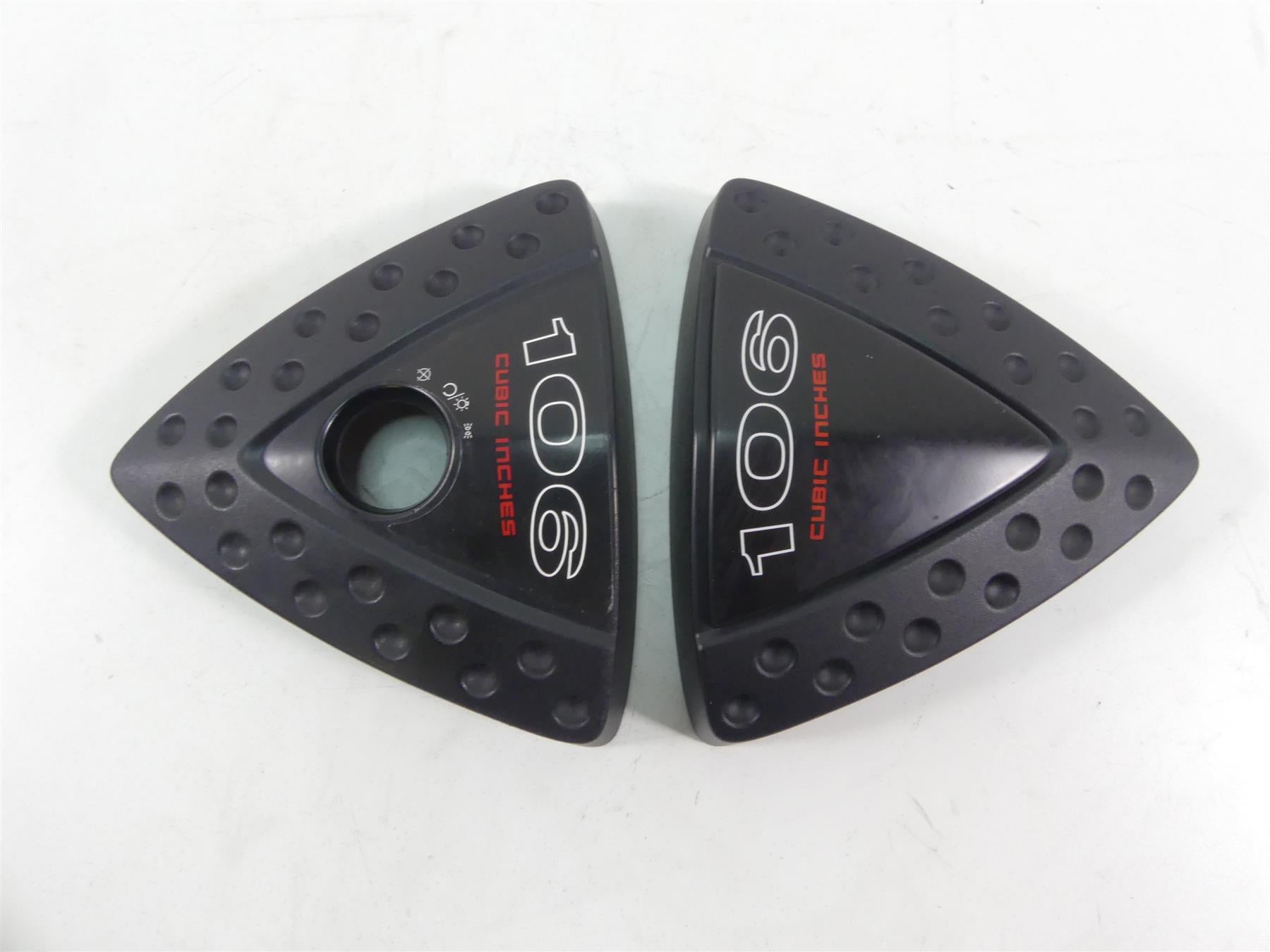 2015 Victory Cross Country 8 Ball Little Triangle Side Cover Set 5439044 5439044 | Mototech271