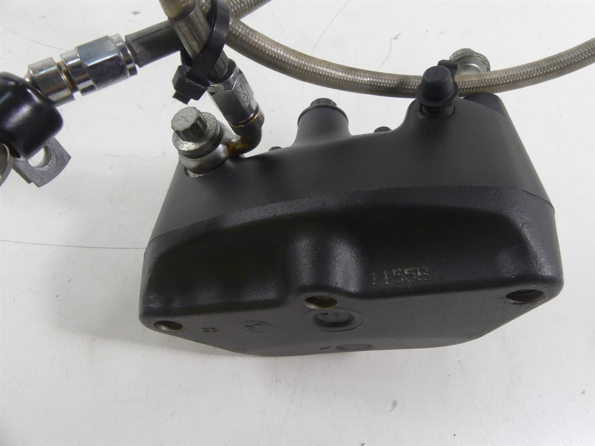 2005 Harley FXDWGI Dyna Wide Glide Front Brake Caliper + Line 44046-00D {{ shop.shopifyCountryName }} - Mototech271