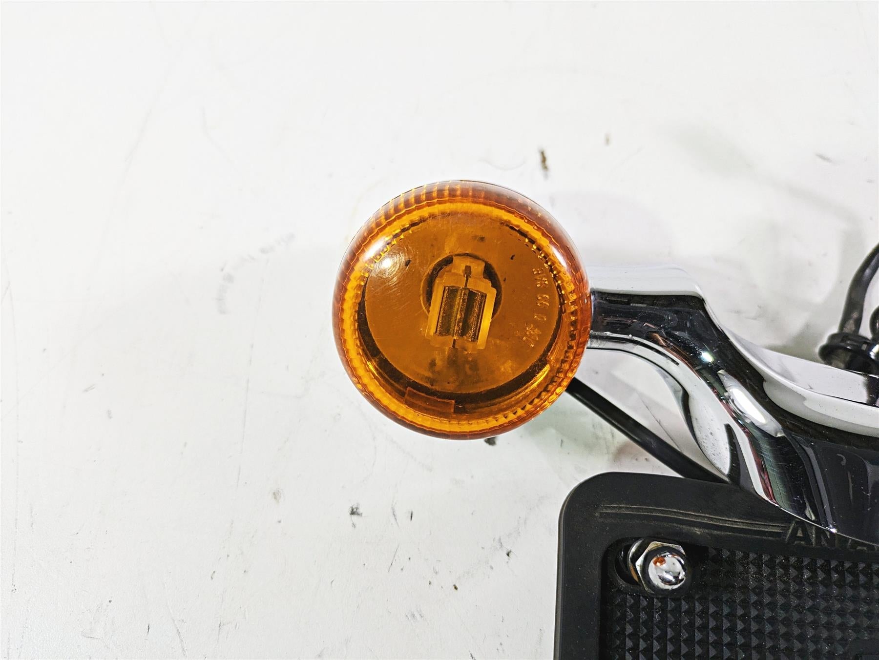 2012 Harley FLD Dyna Switchback Rear Chrome Blinker Turn Signal Bar 68629-05 {{ shop.shopifyCountryName }} - Mototech271