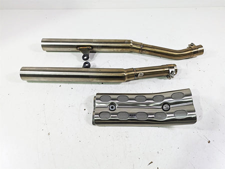 2020 Triumph Street Scrambler 900 British Customs Shotgun Pipes BC902-029-BR {{ shop.shopifyCountryName }} - Mototech271