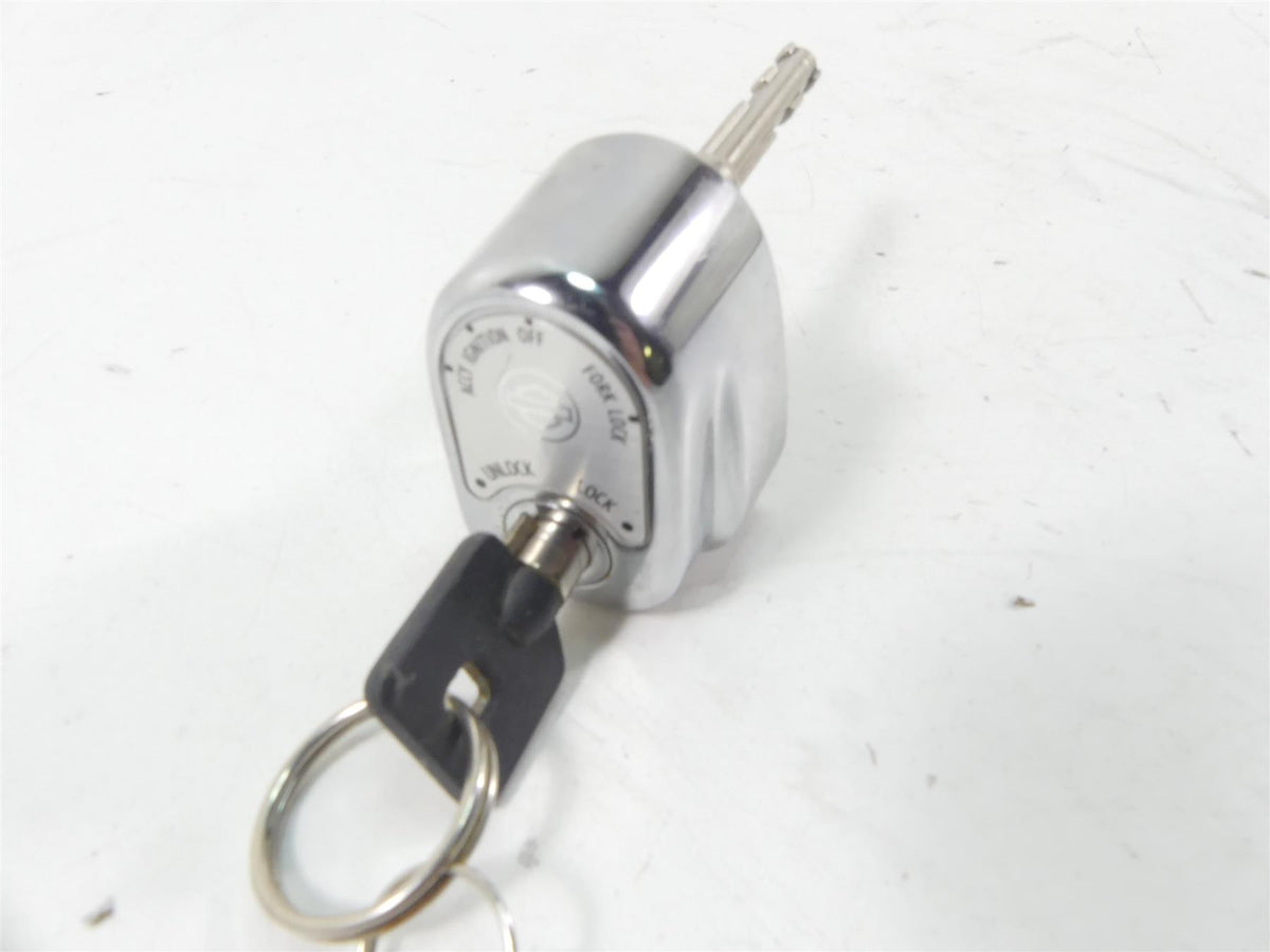 2014 Harley Touring FLHTK Electra Glide Ignition Knob Key Lock Set 71400017 {{ shop.shopifyCountryName }} - Mototech271